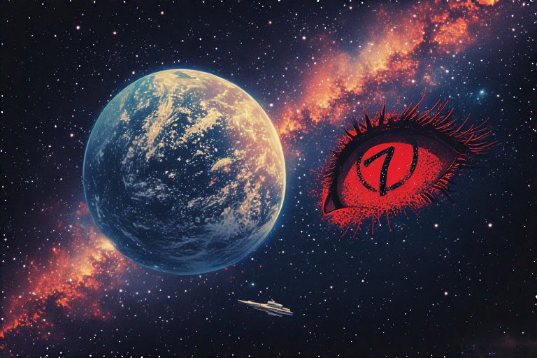 Cover art for Seven, a sci fi scenario on AI Dungeon