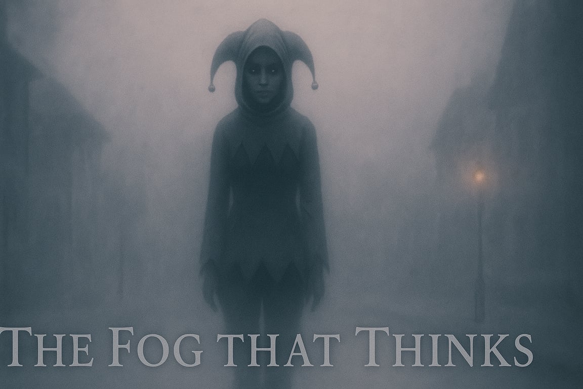 Cover art for The Fog That Thinks, a mental health scenario on AI Dungeon