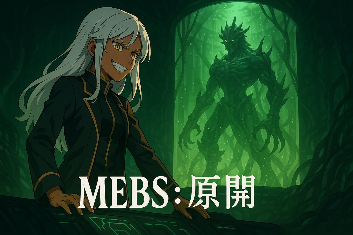 Cover art for MEBS: 原開戦, a horror scenario on AI Dungeon