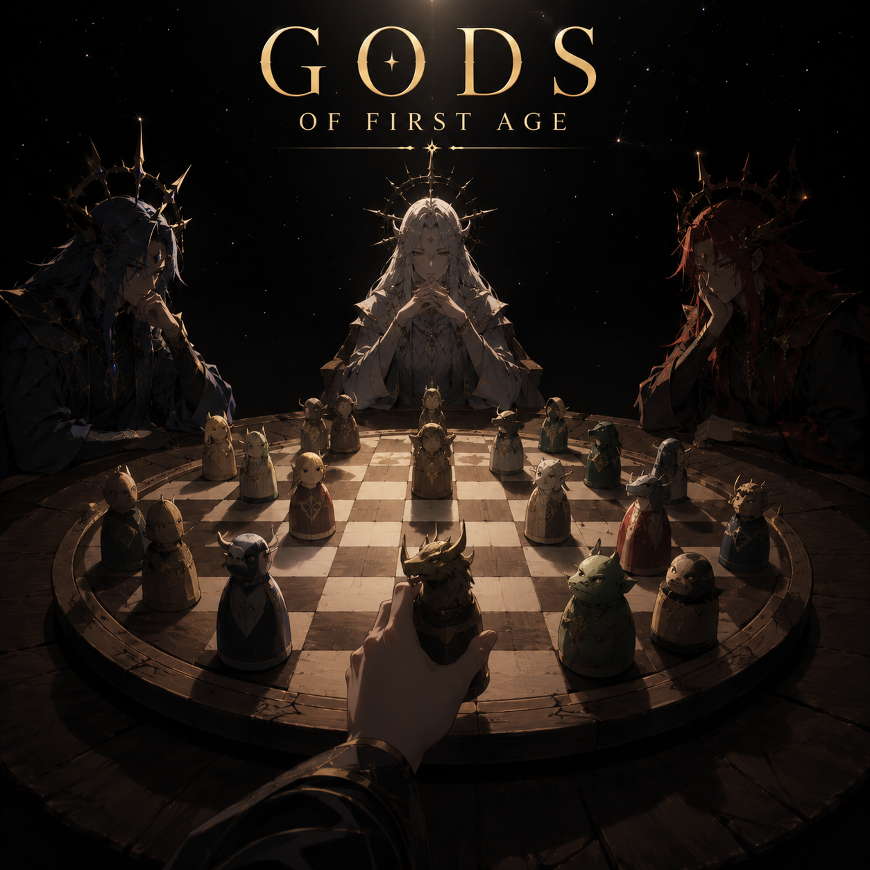 Cover art for God of the First Age Ver: 4, a gods scenario on AI Dungeon