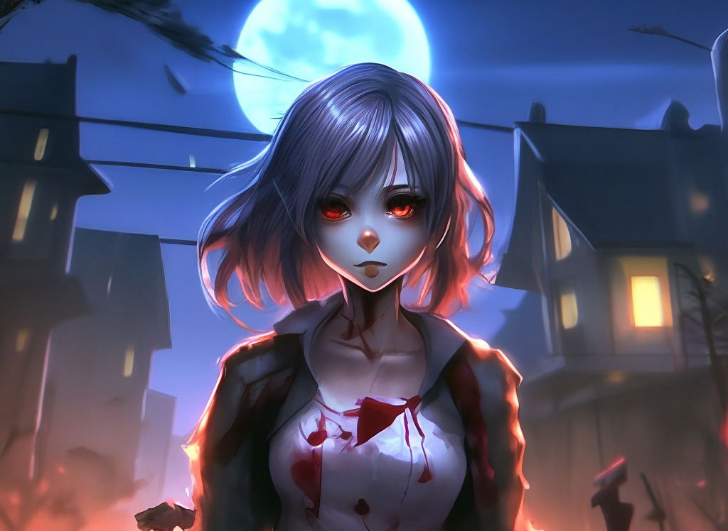 Cover art for Immortal City, a zombie scenario on AI Dungeon