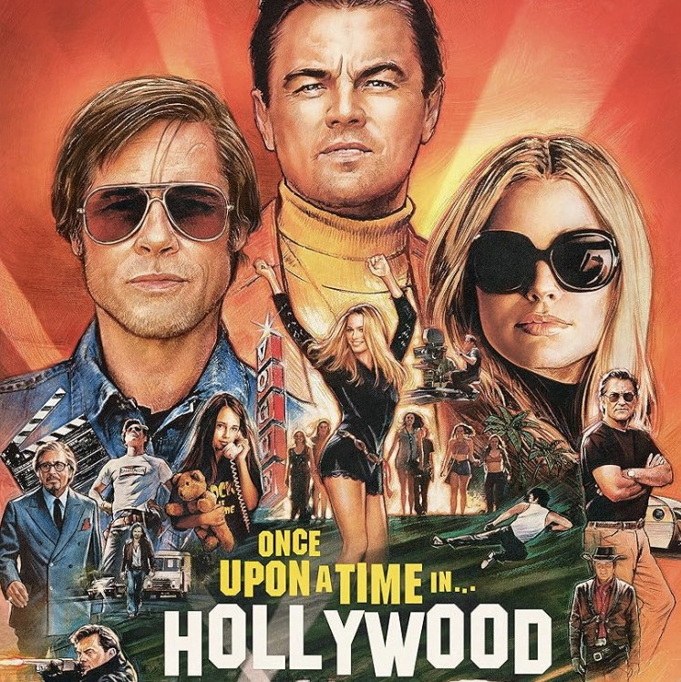 Cover art for Once Upon A Time In Hollywood, a movie scenario on AI Dungeon
