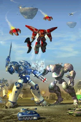 Cover art for Metal Fatigue , a mech scenario on AI Dungeon