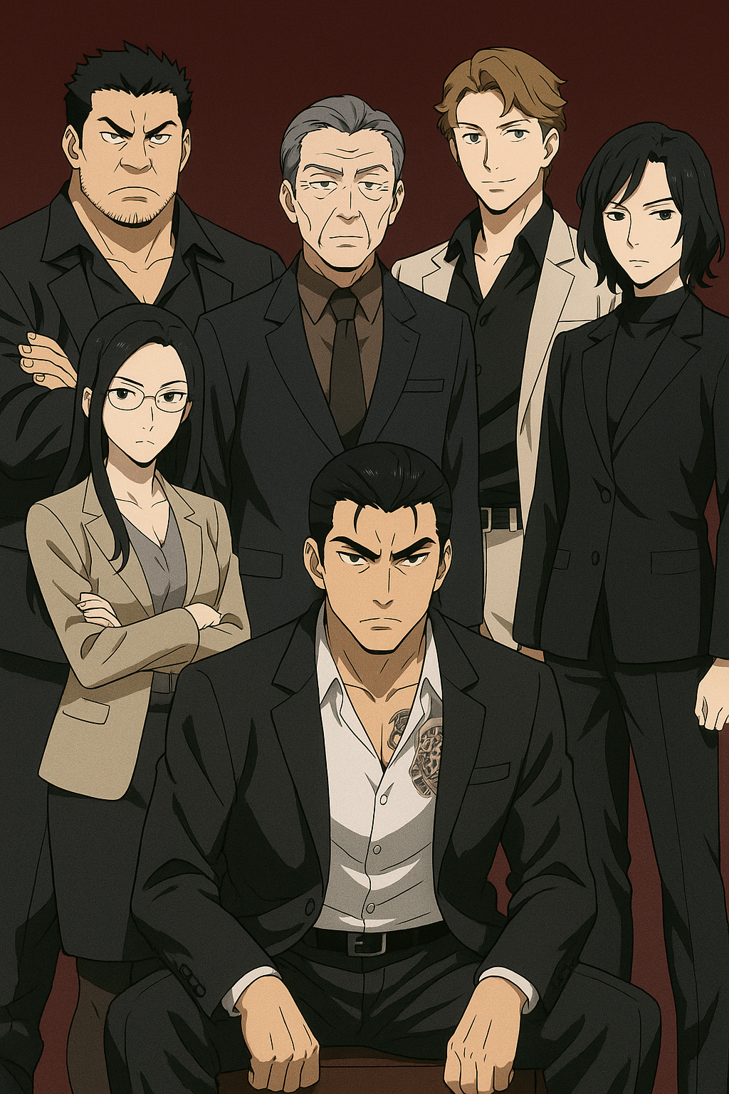 Cover art for Dragon's Reign, a yakuza scenario on AI Dungeon