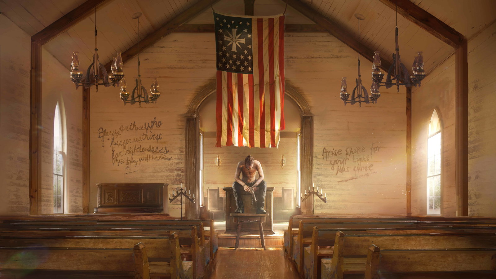 Cover art for Hope County, a far cry scenario on AI Dungeon