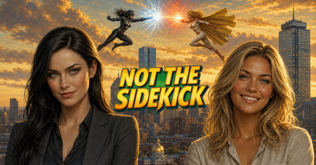 Cover art for Not The Sidekick (Female Version), a superheroes scenario on AI Dungeon