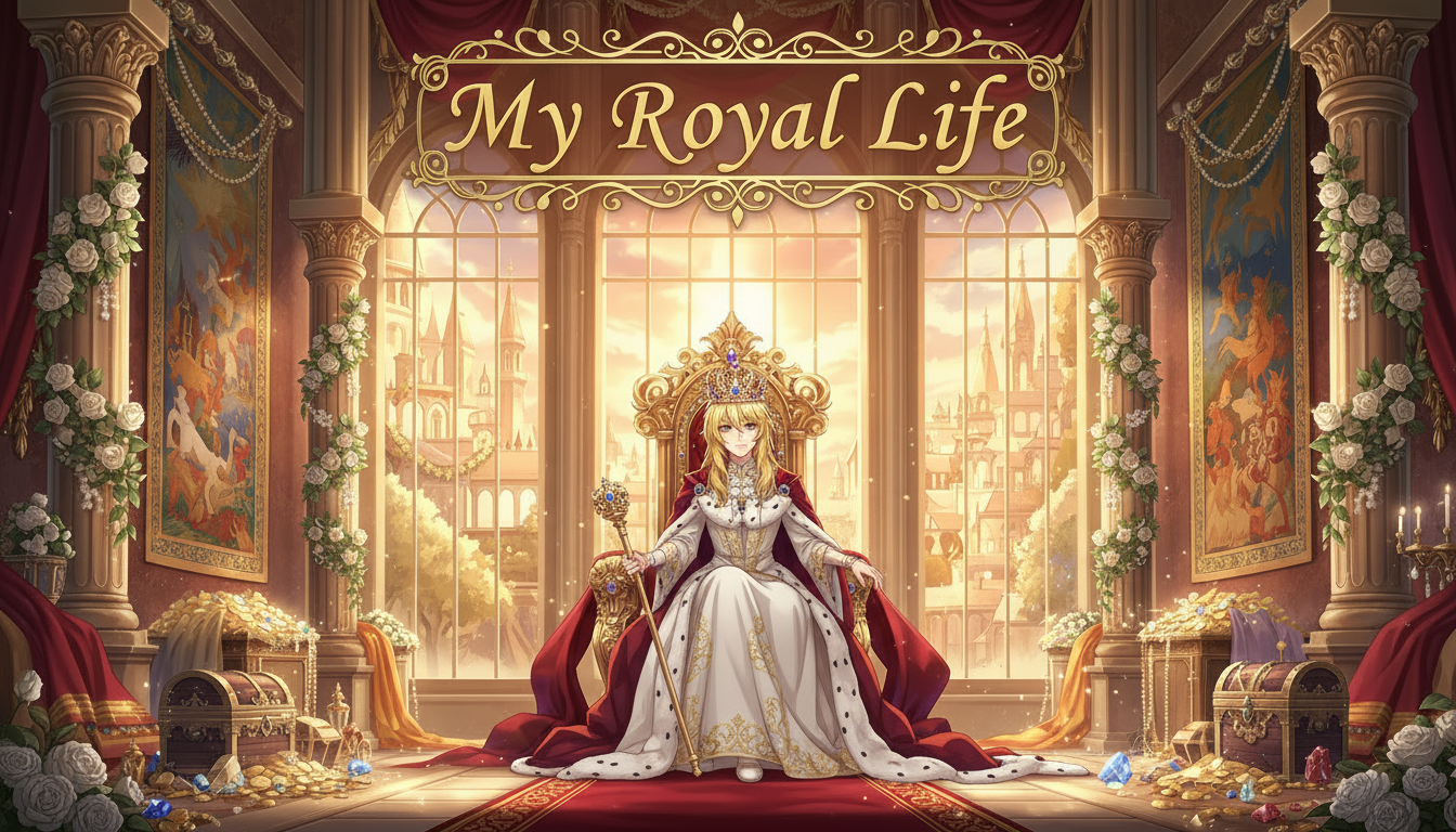 Cover art for Scenario Compilation: My Royal Life, an inner seft scenario on AI Dungeon