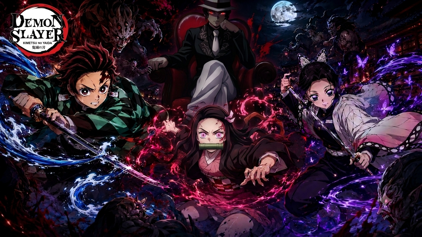 Cover art for Anime World: Demon Slayer, an inner seft scenario on AI Dungeon