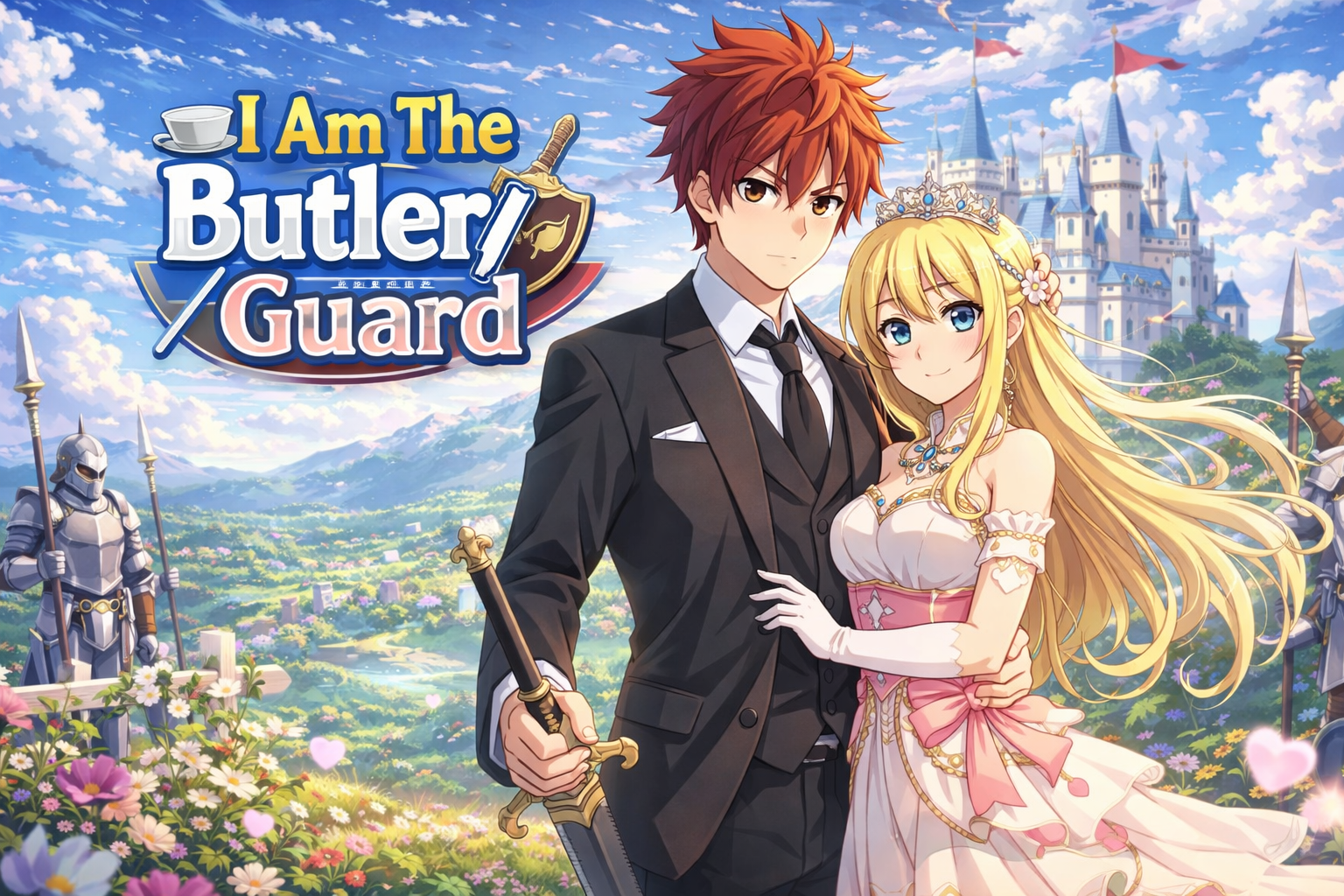 Cover art for I Am The Butler/Guard, an auto cards scenario on AI Dungeon