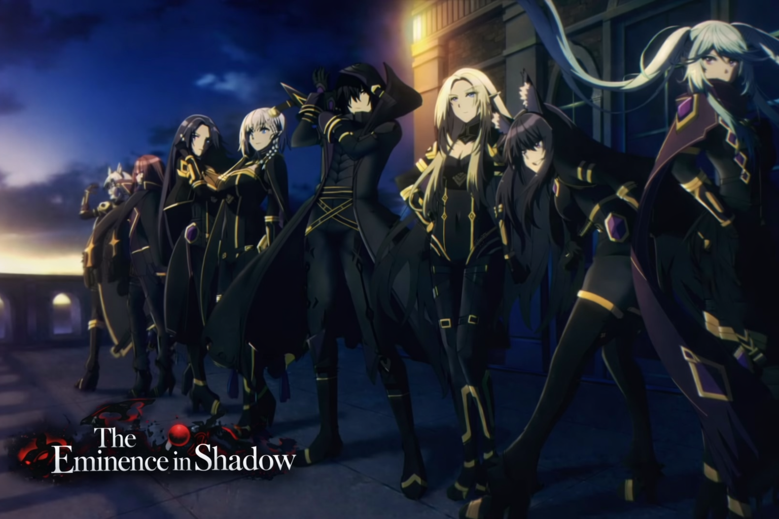 Cover art for Anime World: The Eminence in Shadow, an anime scenario on AI Dungeon