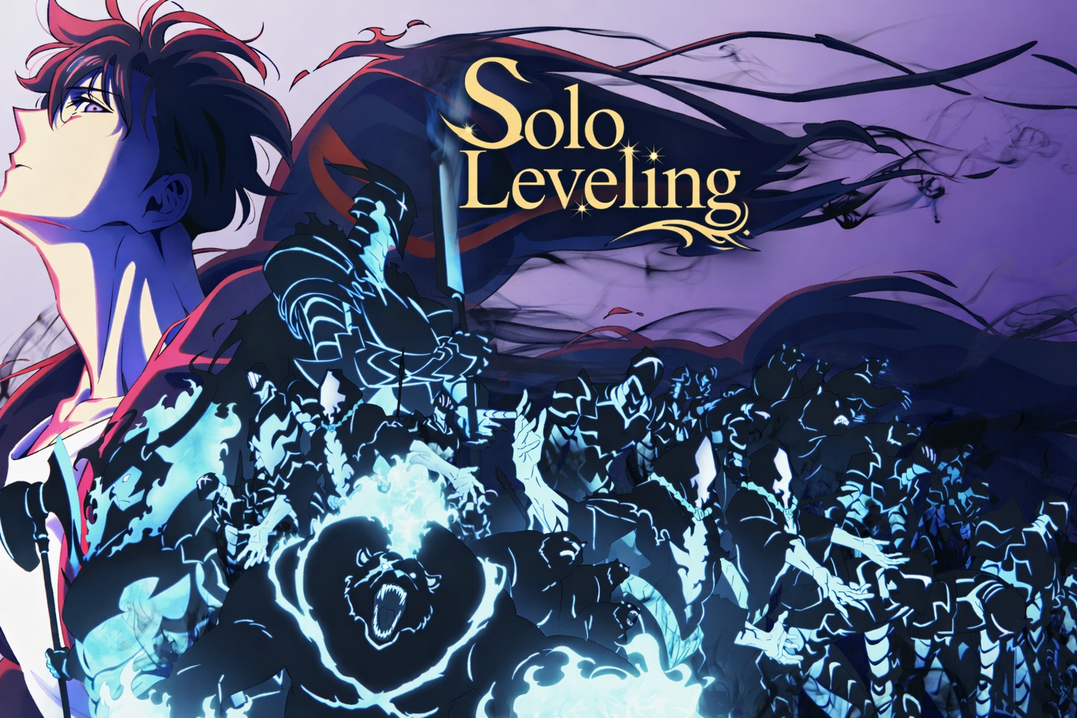 Cover art for Anime World: Solo Leveling (Final Version), a solo leveling scenario on AI Dungeon