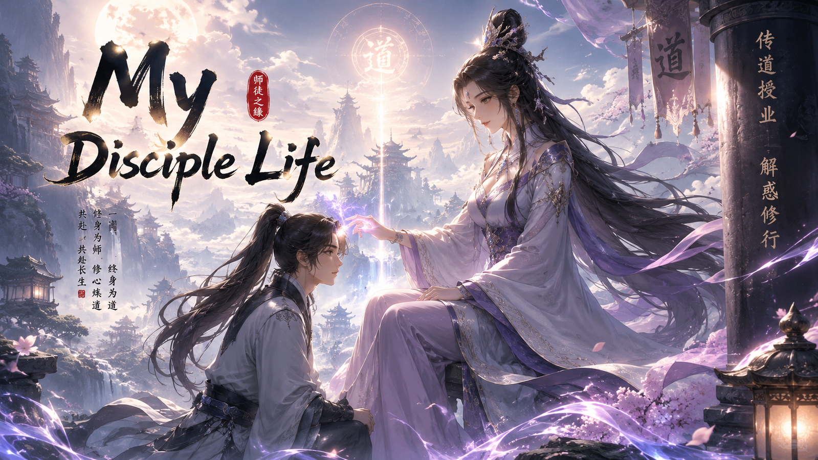 Cover art for Scenario Compilation: My Disciple Life, an inner seft scenario on AI Dungeon