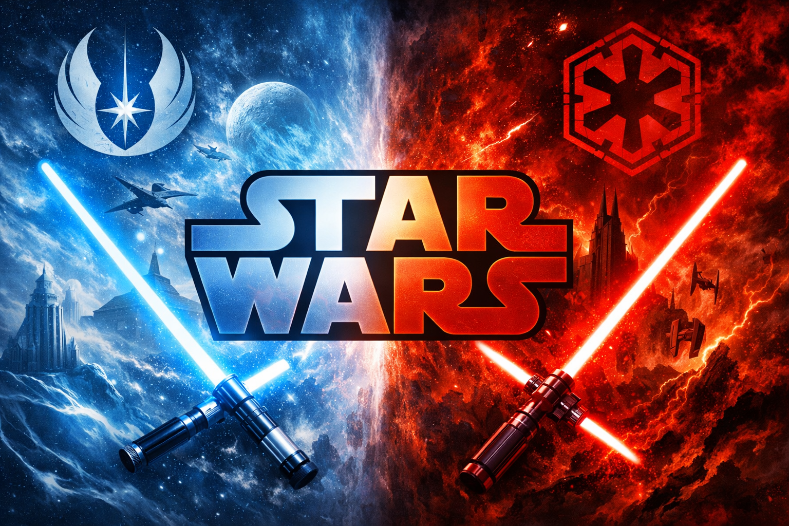Cover art for Game World: Star Wars, an inner seft scenario on AI Dungeon