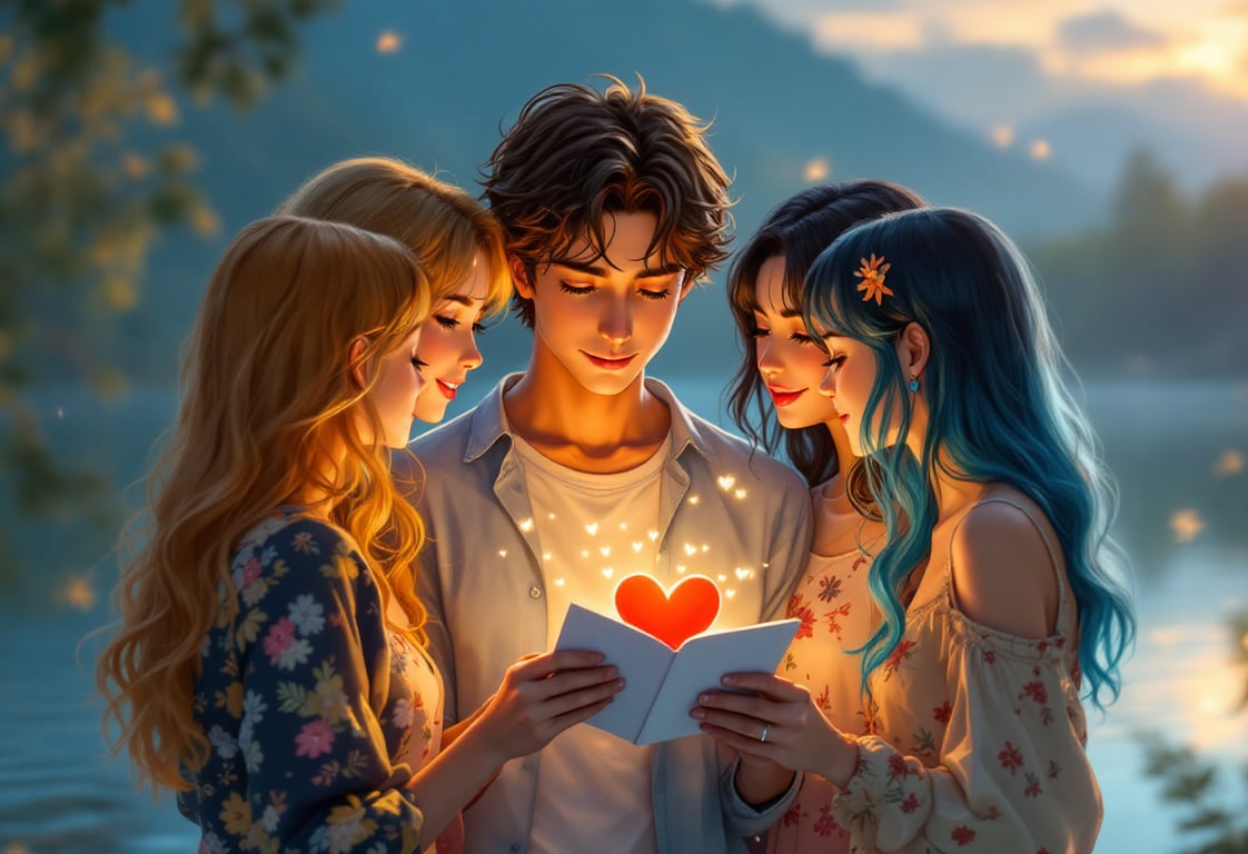 Cover art for Secretly Yours (Gay,Bi,Poly), a love scenario on AI Dungeon