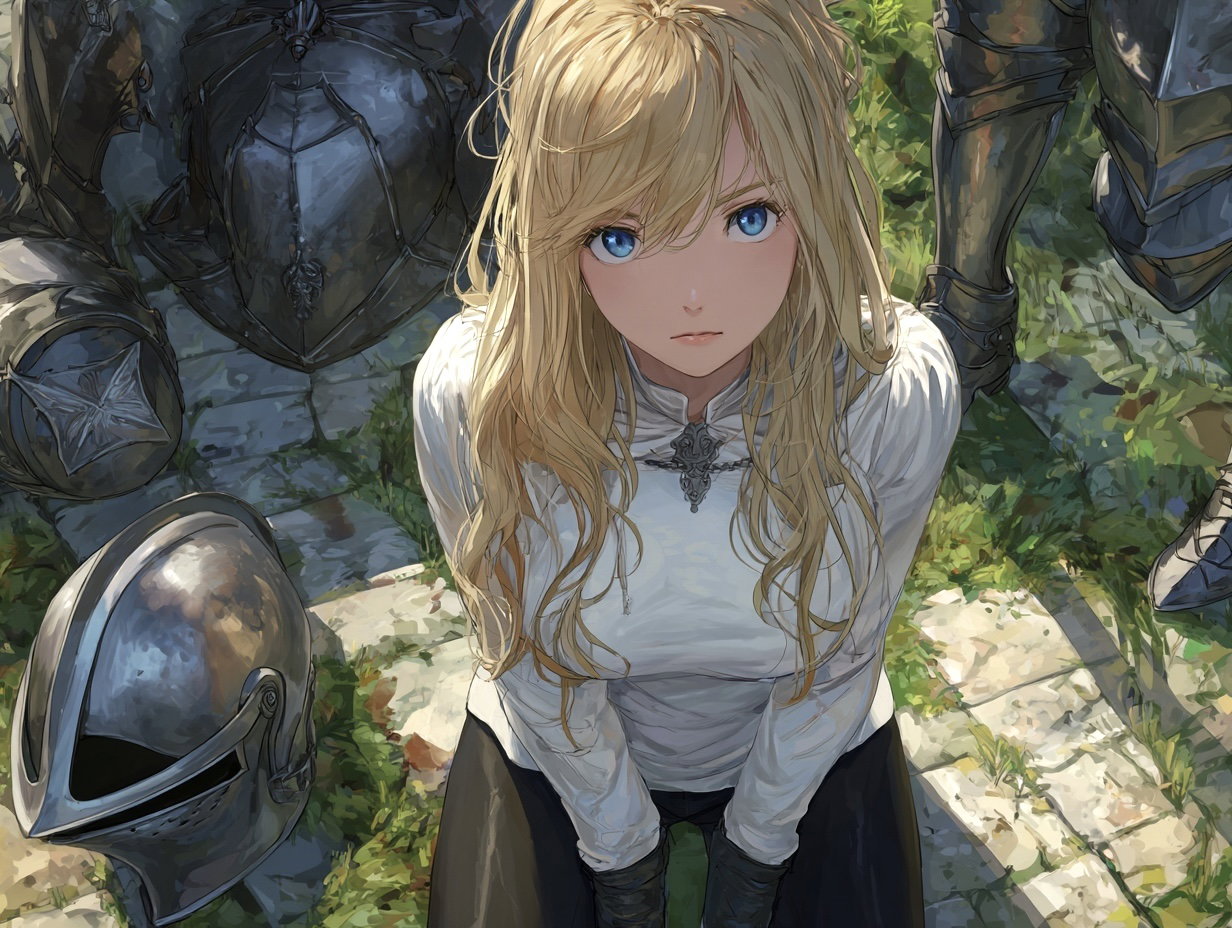 Cover art for The Knight of your Dreams, a romance scenario on AI Dungeon