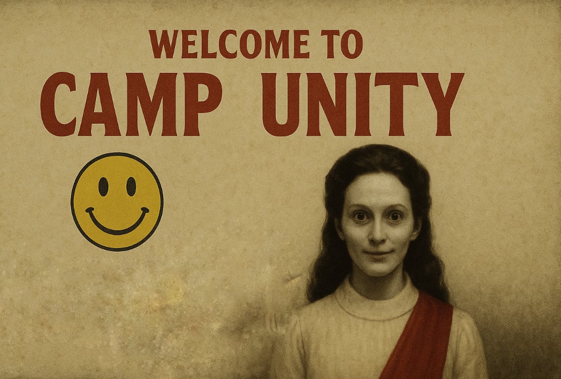 Cover art for Welcome to Camp Unity on AI Dungeon