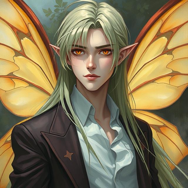 Cover art for Target: Moth Fae, a modern fantasy scenario on AI Dungeon