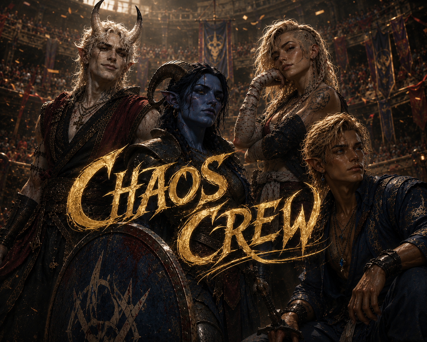 Cover art for Chaos Crew on AI Dungeon