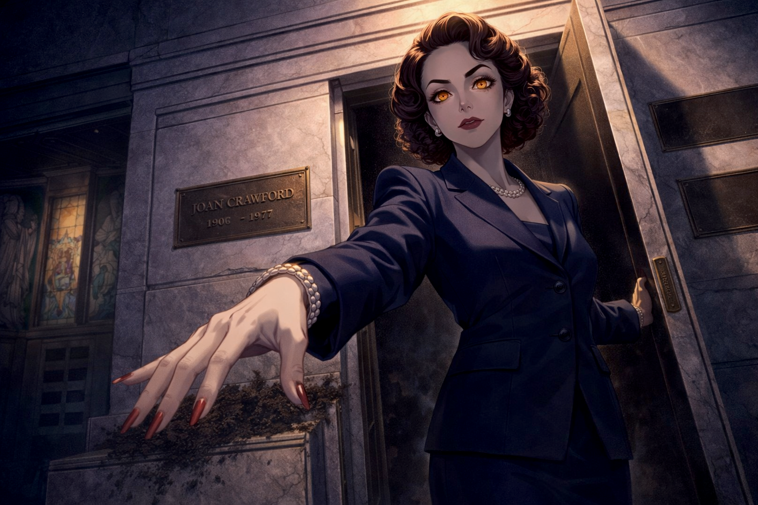 Cover art for The Queen of Crypt 42, a slice of life scenario on AI Dungeon