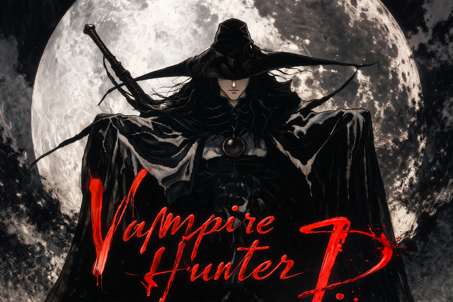 Cover art for Vampire Hunter D, a fantasy scenario on AI Dungeon