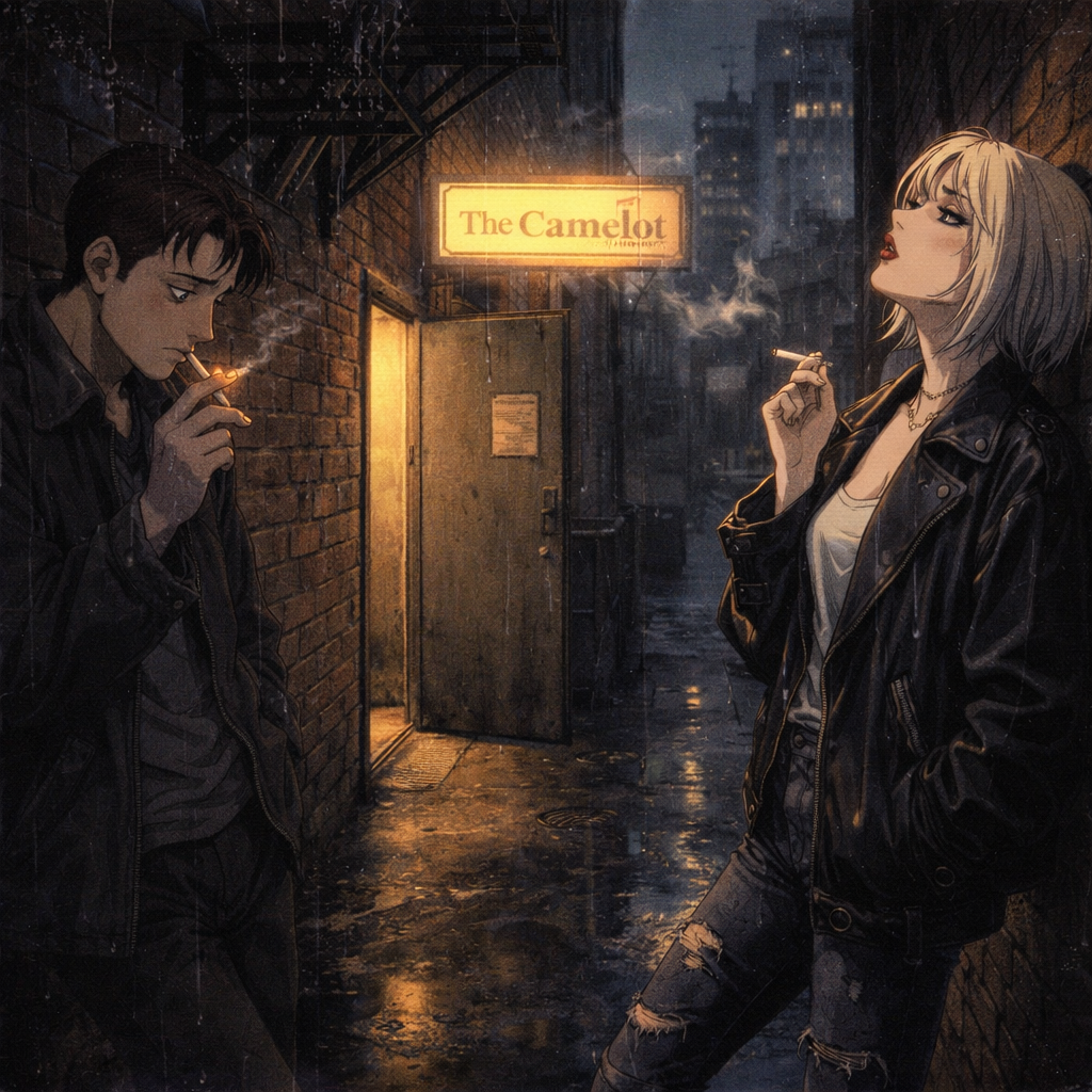 Cover art for Too Young To Die, Too Drunk To Live, a slice of life scenario on AI Dungeon