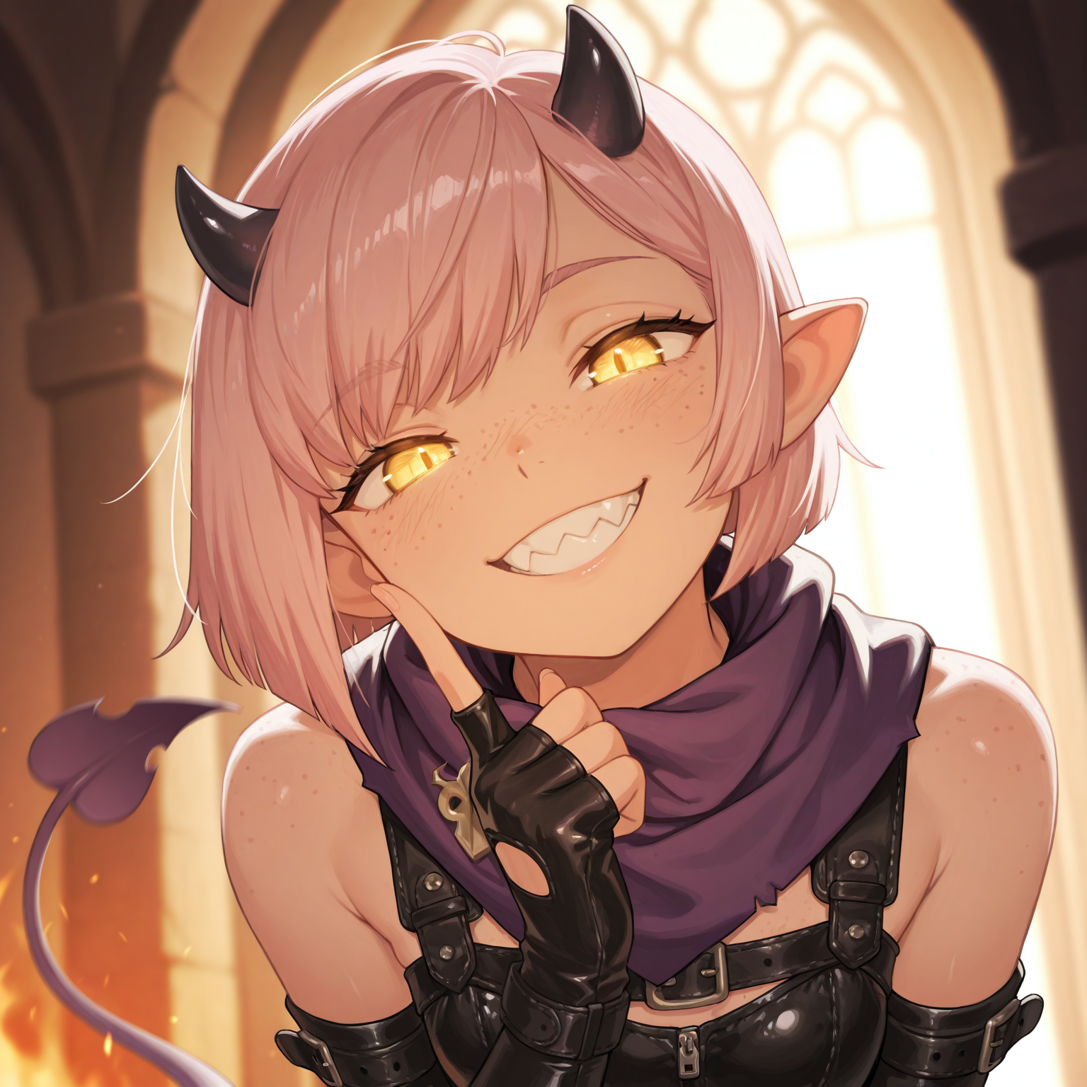 Cover art for Impish Escort, a romance scenario on AI Dungeon