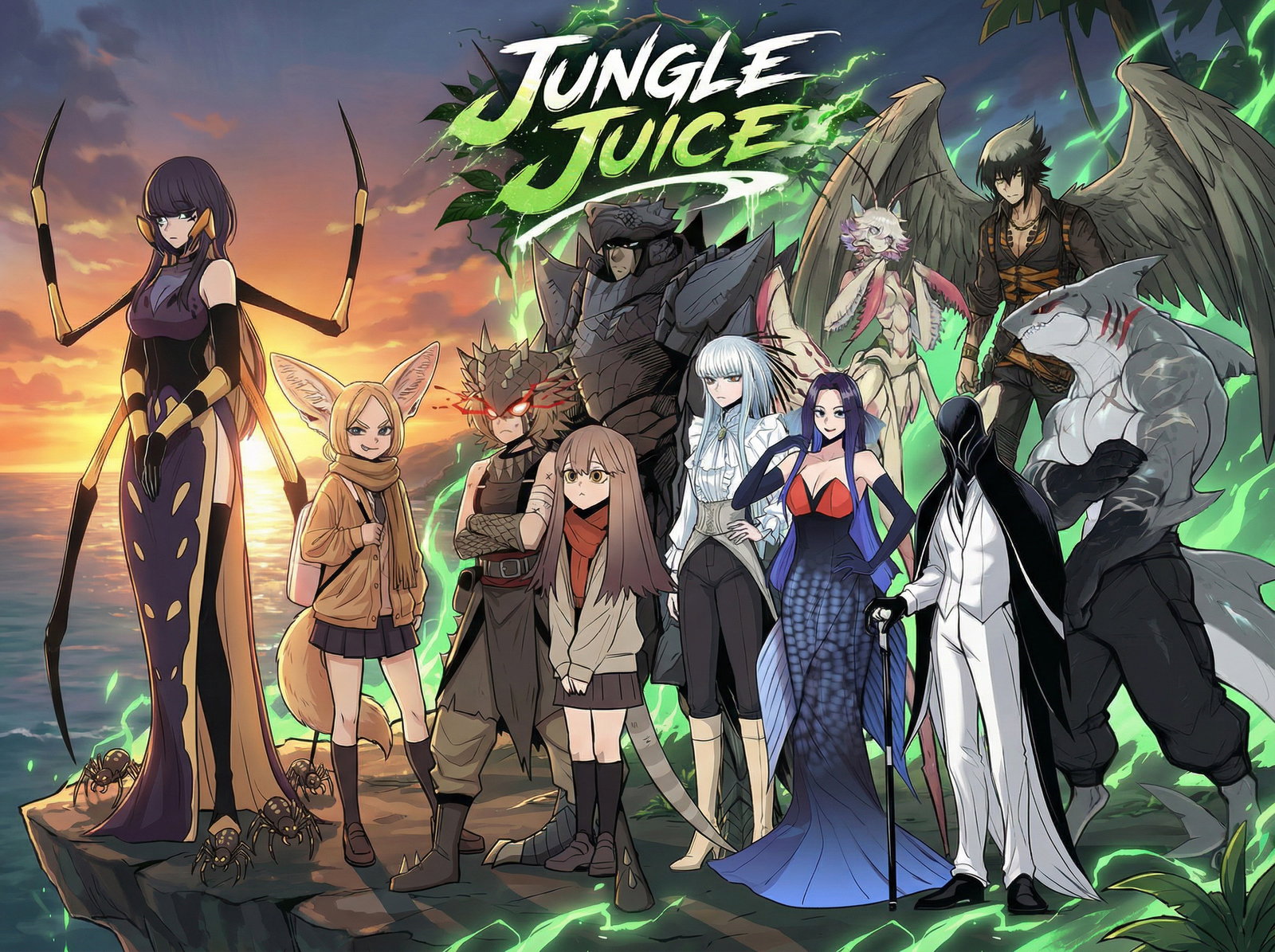 Cover art for Dual Inhuman on AI Dungeon