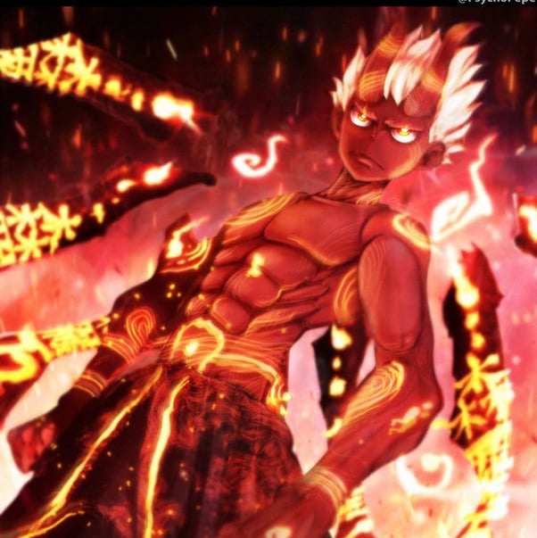 Cover art for Shinra Banshoman vs everyone, a nsfw adventure on AI Dungeon