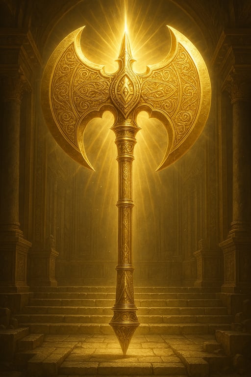Cover art for Golden axe: the chosen one, a golden axe scenario on AI Dungeon