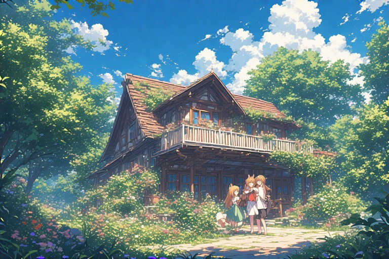 Cover art for The House of hybrids, a slice of life scenario on AI Dungeon