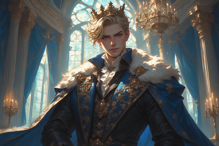 Cover art for Proposed To By The Prince, a renaissance era scenario on AI Dungeon