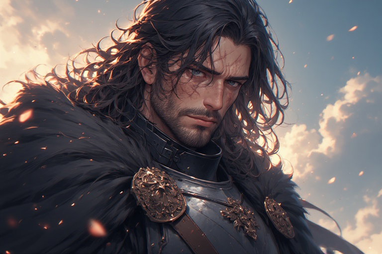 Cover art for He Was a Hero, a savehusbandos scenario on AI Dungeon