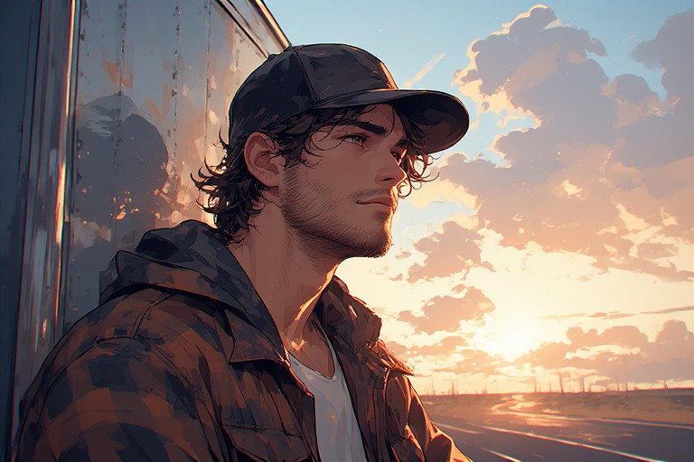 Cover art for Life on The Road, a savehusbandos scenario on AI Dungeon