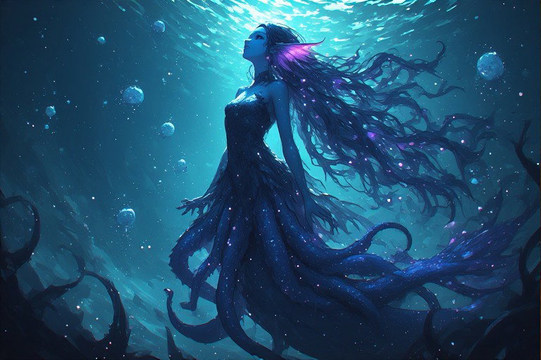 Cover art for Planet Sedna, a scifi scenario on AI Dungeon