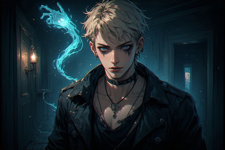 Cover art for Specter Seekers, a ghost scenario on AI Dungeon