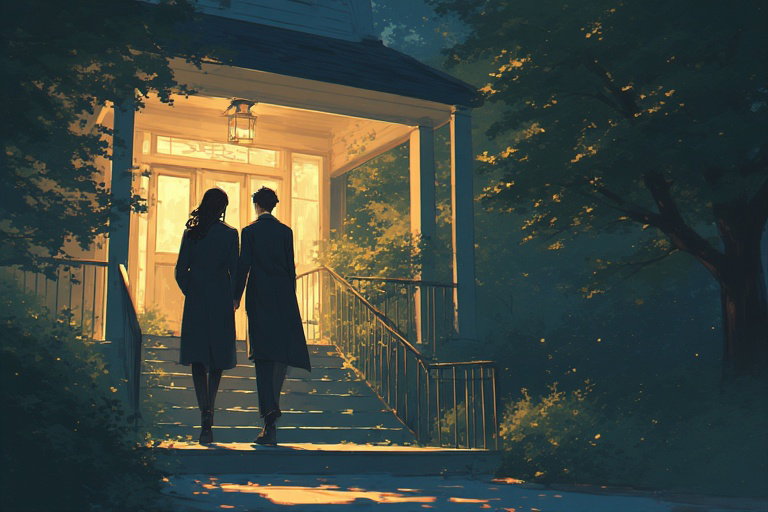 Cover art for Your Spouse Has a Secret, a drama scenario on AI Dungeon