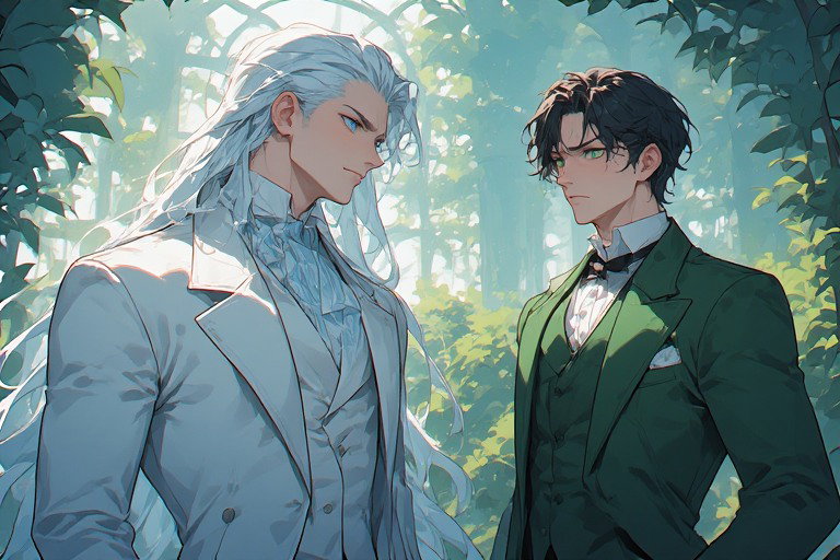 Cover art for Marrying Your First Love's Rival, a savehusbandos scenario on AI Dungeon