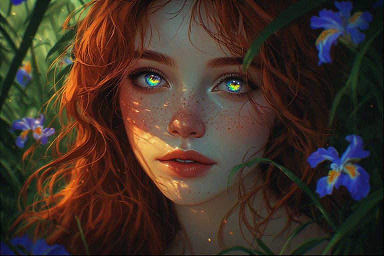 Cover art for The Changeling Girl, a cozychaosdungeon scenario on AI Dungeon