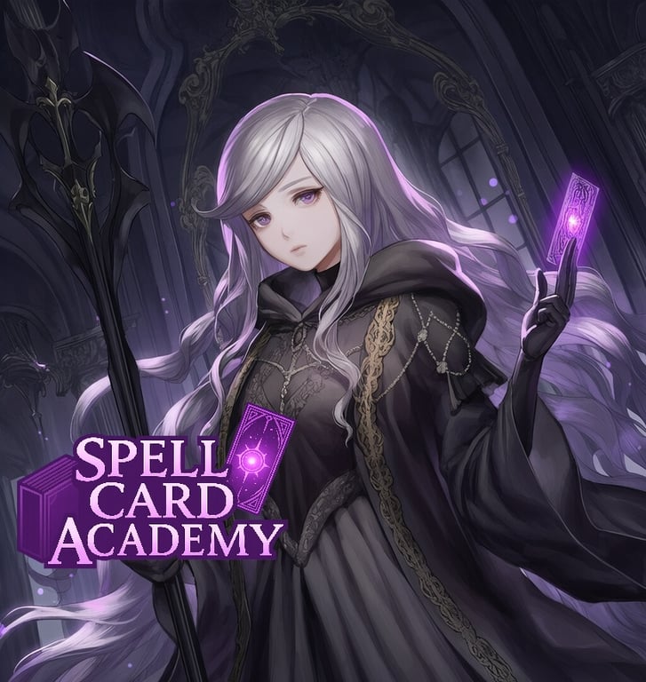 Cover art for Spell Card Academy, a magic scenario on AI Dungeon