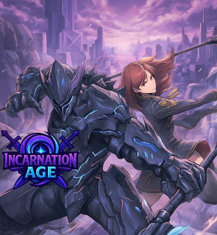 Cover art for Incarnation Age, an urban fantasy scenario on AI Dungeon