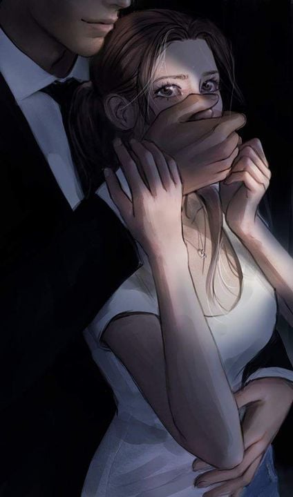 Cover art for Obsessed in the Shadows, a dark romance scenario on AI Dungeon