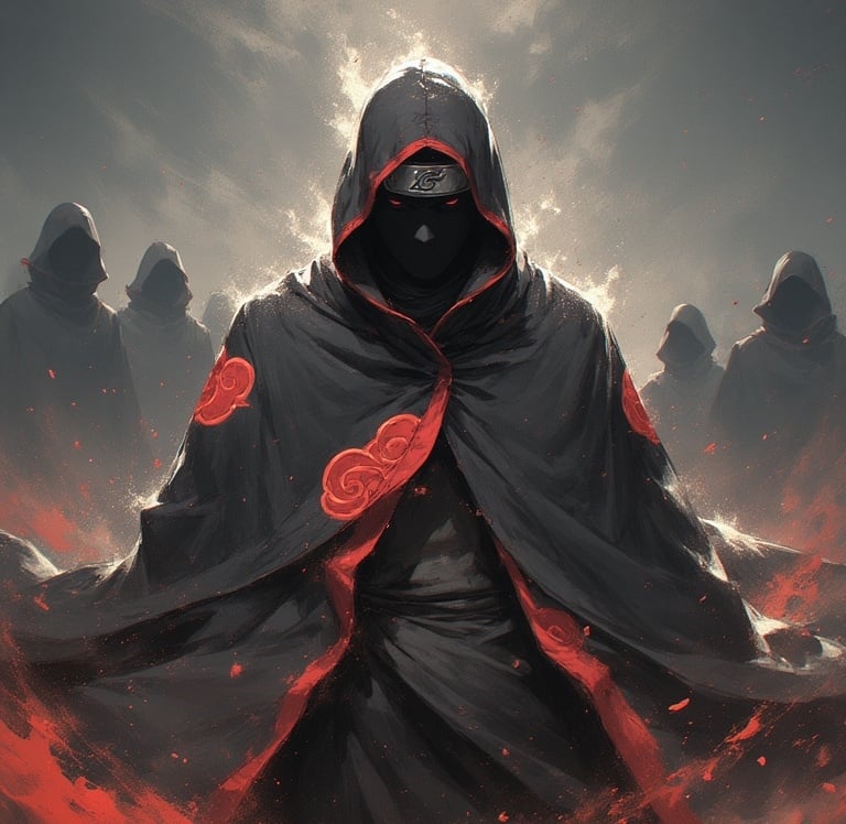 Cover art for Join the Akatsuki, a ninja scenario on AI Dungeon