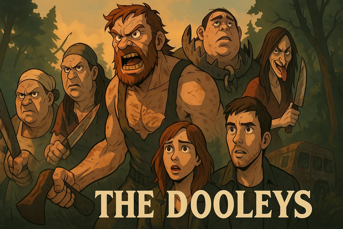 Cover art for The Dooleys, an inbred scenario on AI Dungeon