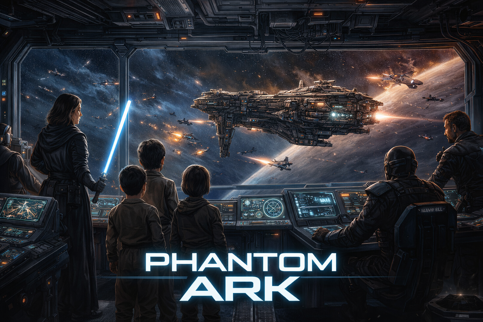 Cover art for Phantom Ark, a star wars scenario on AI Dungeon
