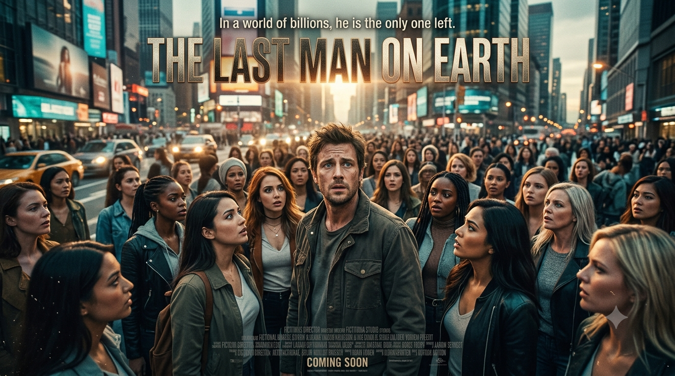Cover art for The Last Man on Earth, an adventure scenario on AI Dungeon
