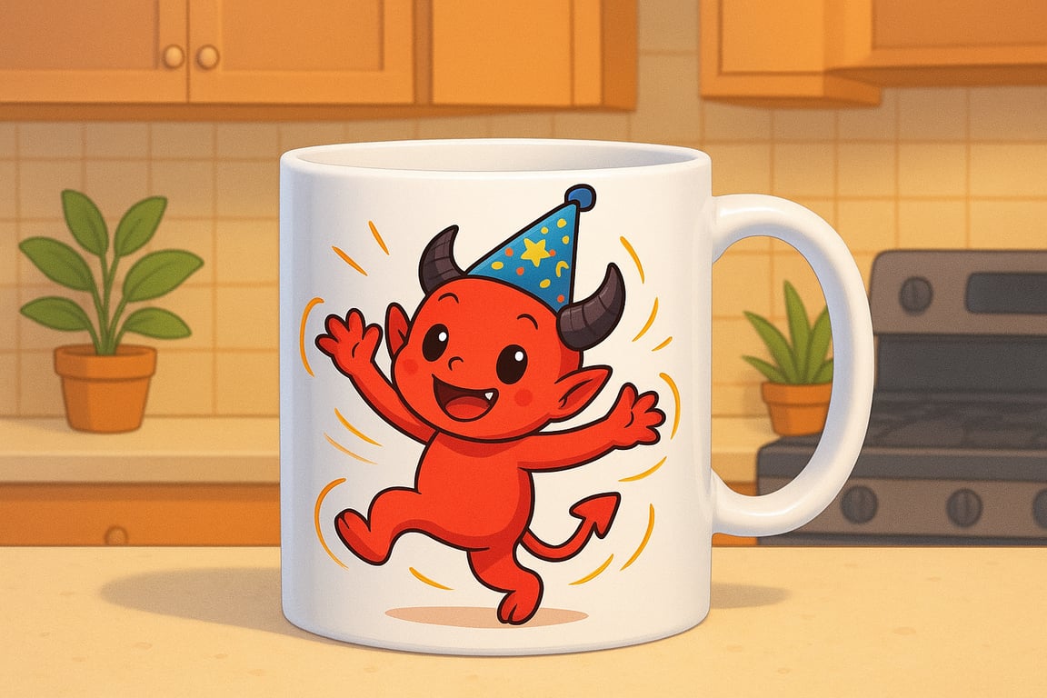 Cover art for The Mischievous Mug! š„³, a fantasy scenario on AI Dungeon