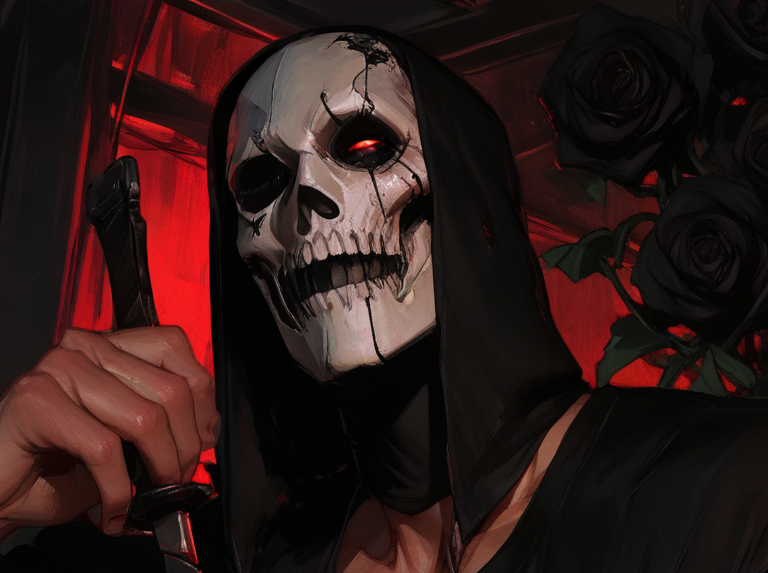 Cover art for The Art of Watching You (Dark), a stalker scenario on AI Dungeon