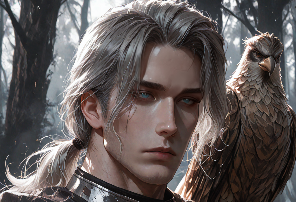 Cover art for The Hawk's Nocturne, a savehusbandos scenario on AI Dungeon