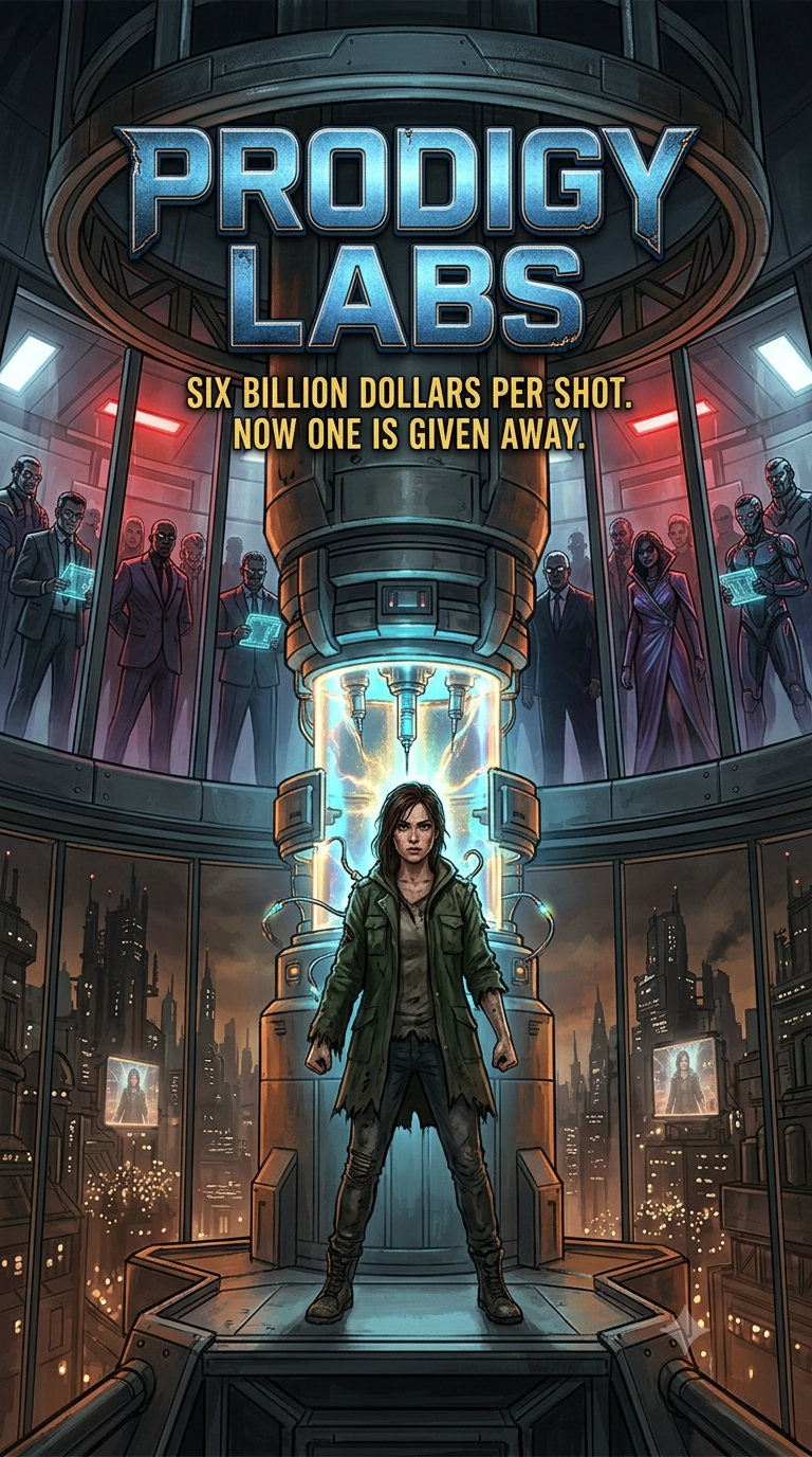 Cover art for Prodigy Labs, a superheroes scenario on AI Dungeon