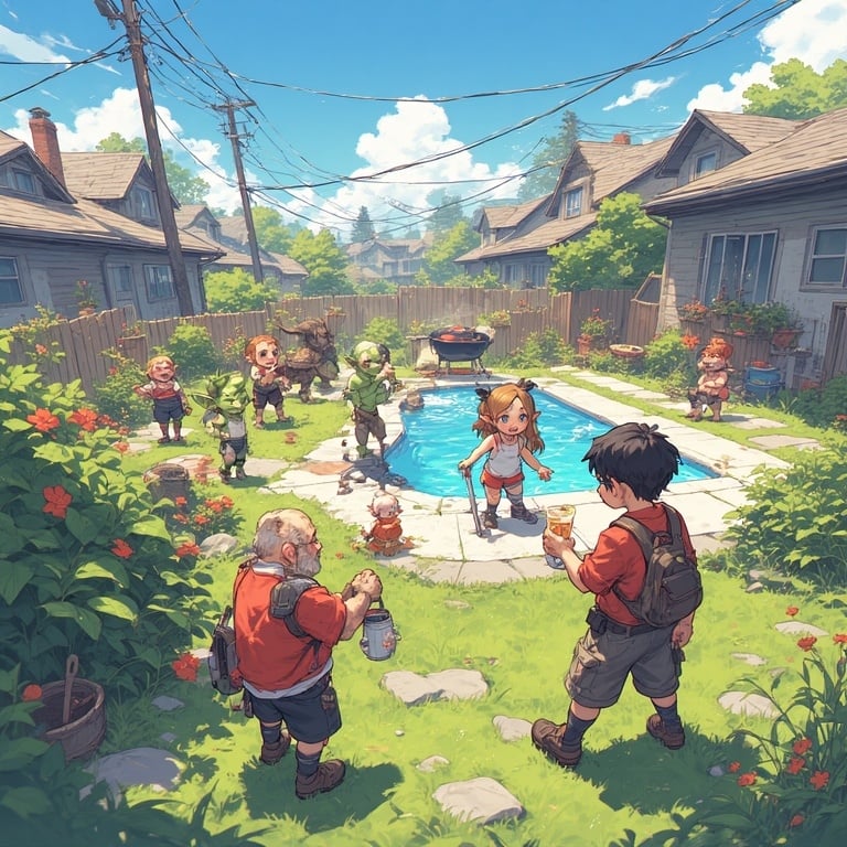 Cover art for Maple Creek Hollow, a monsters scenario on AI Dungeon